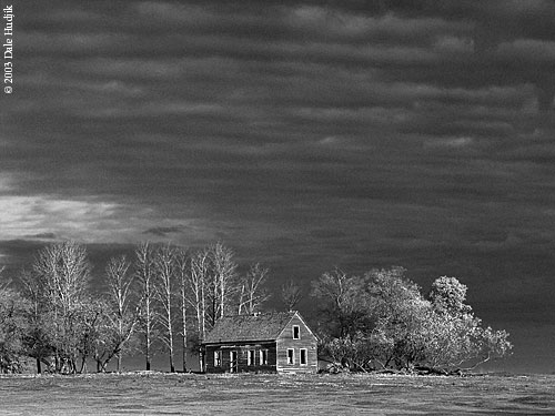 abandoned home