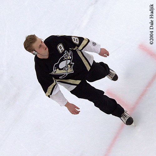 Indoor Male Ice Skater