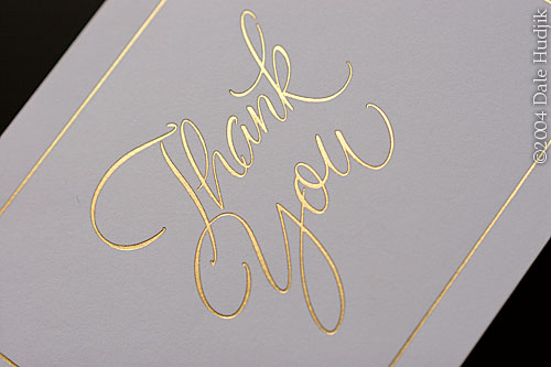 Thank You Card