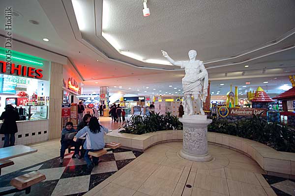Roman Statue in West Edmonton Mall