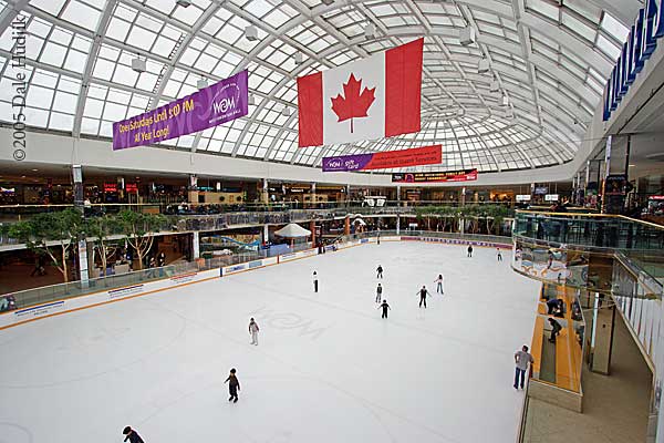 Skating Rink at West Edmonton Mall