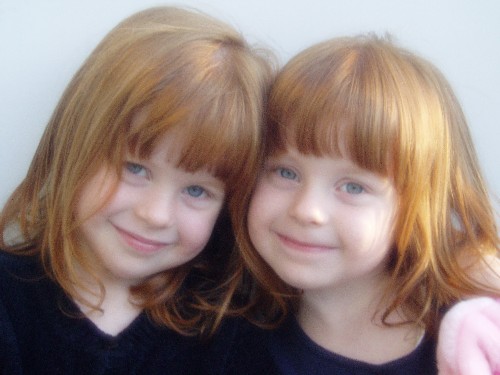 twin girls